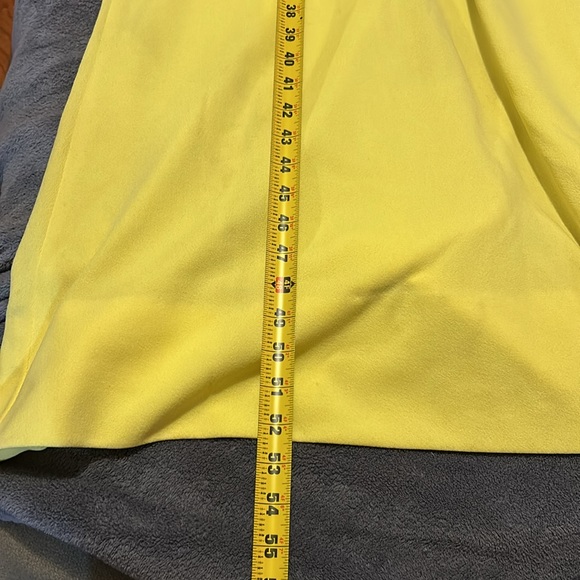 50s couture stunning yellow on yellow on white sundress - Picture 3 of 6